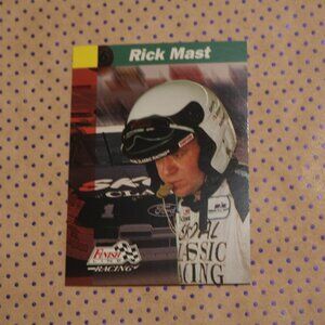 Rick Mast #8 NASCAR Card